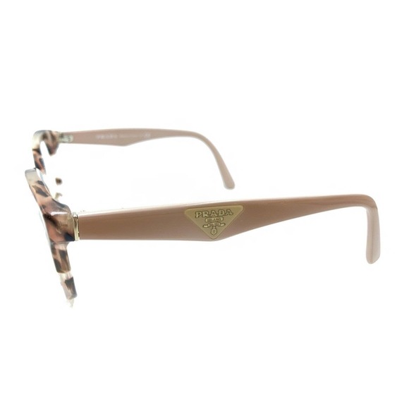 Prada VPR 11R ROJ-1O1 Tortoise Pink Brown Eyeglasses Frames 52-17 140 Italy - Picture 7 of 12